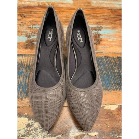 Cobb Hill Rockport Collection TM Kaiya Pump‎ Women's Pump Grey-Plaid - Picture 1 of 8